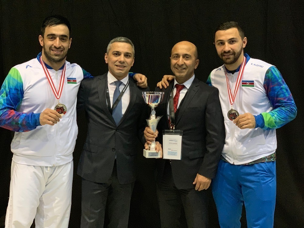 Azərbaycan karateçiləri Seriya A-da qızıl və bürünc medal qazandı