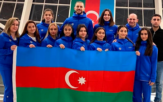 Avropa çempionatı üçün Türkiyəyə getdi - Azərbaycan gimnastları 