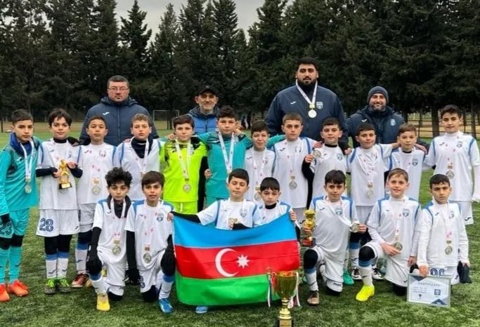 "Sabah"ın uşaqları "Tbilisi Cup"da ikinci yeri tutdu