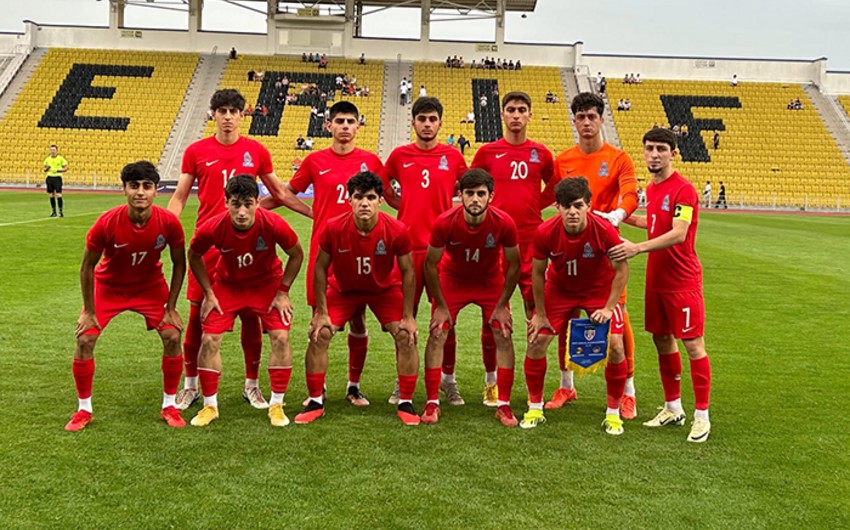Azərbaycan komandası sonuncu oyununu 1:1 bitirdi