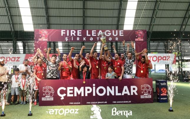 Fire League şirkətlər liqasında çempion məlum oldu - FOTOLAR