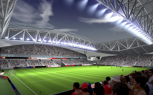 Bu ölkədə ən böyük yeni stadionun tikintisinə başlanıldı