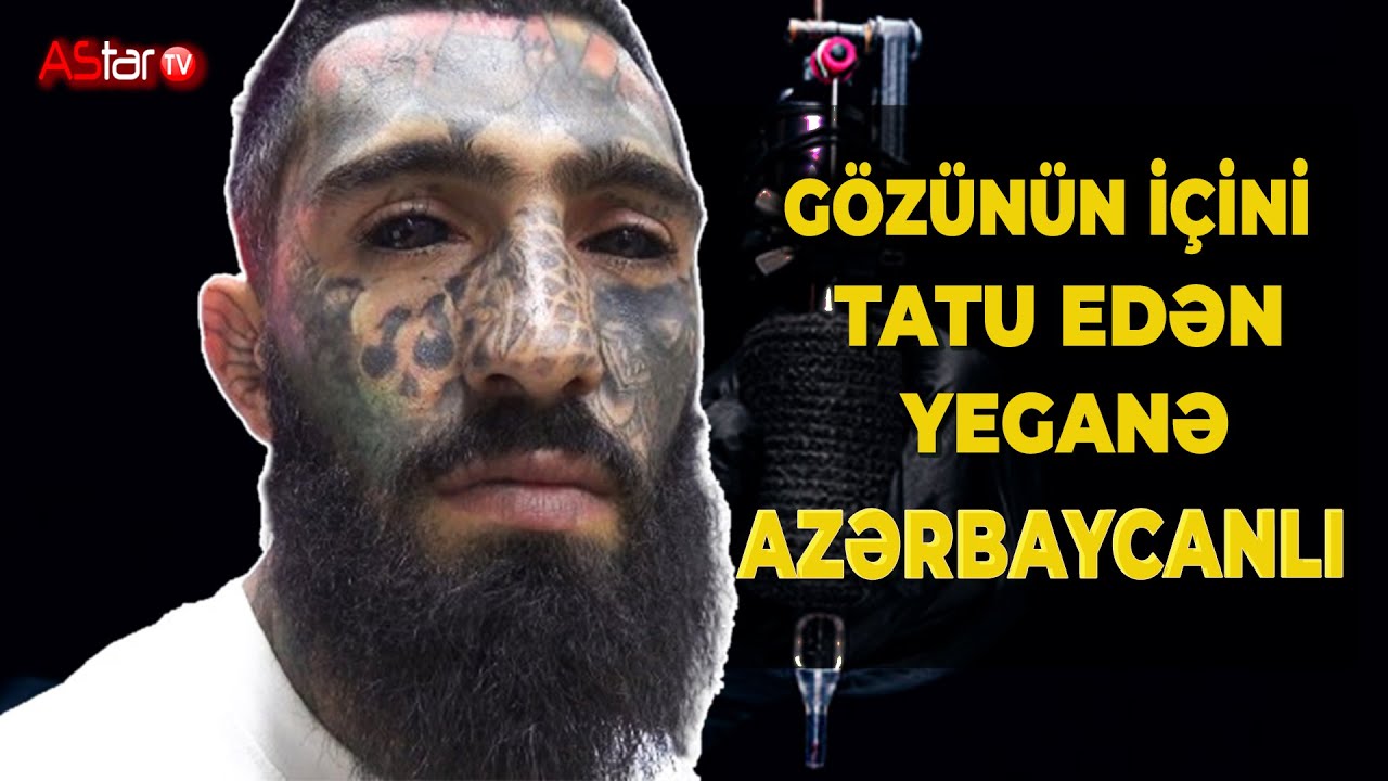 Gözünün içini tatu etdirən yeganə azərbaycanlı “Neftçi”nin futbolçusu imiş… VİDEO