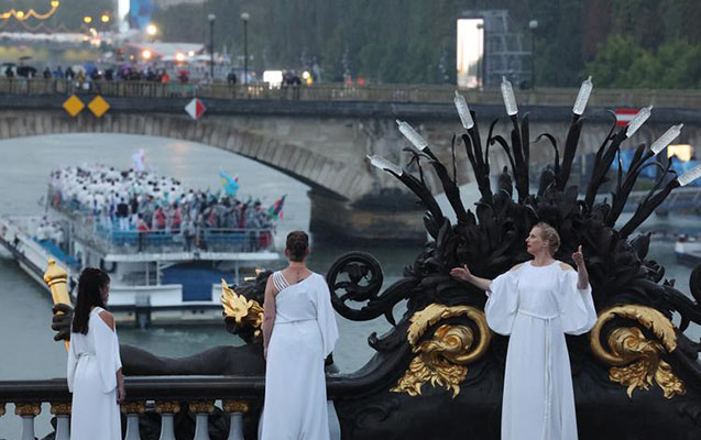 Paris-2024-ün açılış mərasimindən rəngli FOTOREPORTAJ