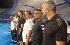 "Qarabağ"ın futbolçuları Zaqrebdə yağışa düşdü - VİDEO