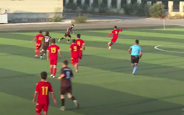 Qanqal içində futbol və ya Xəyalvari gözəl qol - VİDEO