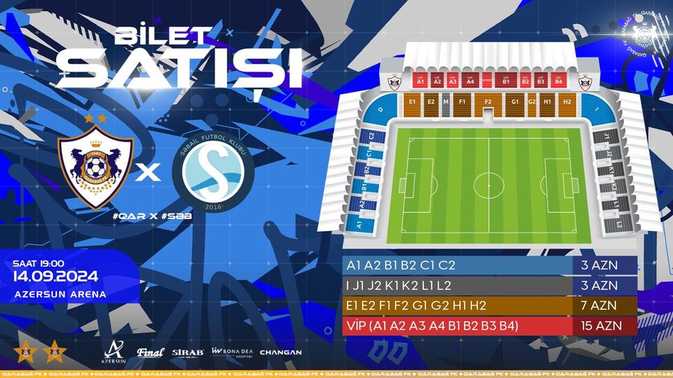 “Qarabağ”ın oyunu - 3 AZN