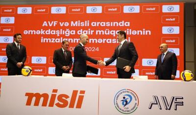 Voleybola böyük dəstək – AVF ilə müqavilə imzalandı: