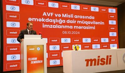 Voleybola böyük dəstək – AVF ilə müqavilə imzalandı: