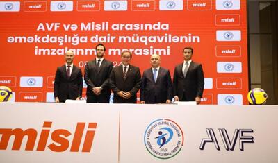 Voleybola böyük dəstək – AVF ilə müqavilə imzalandı: