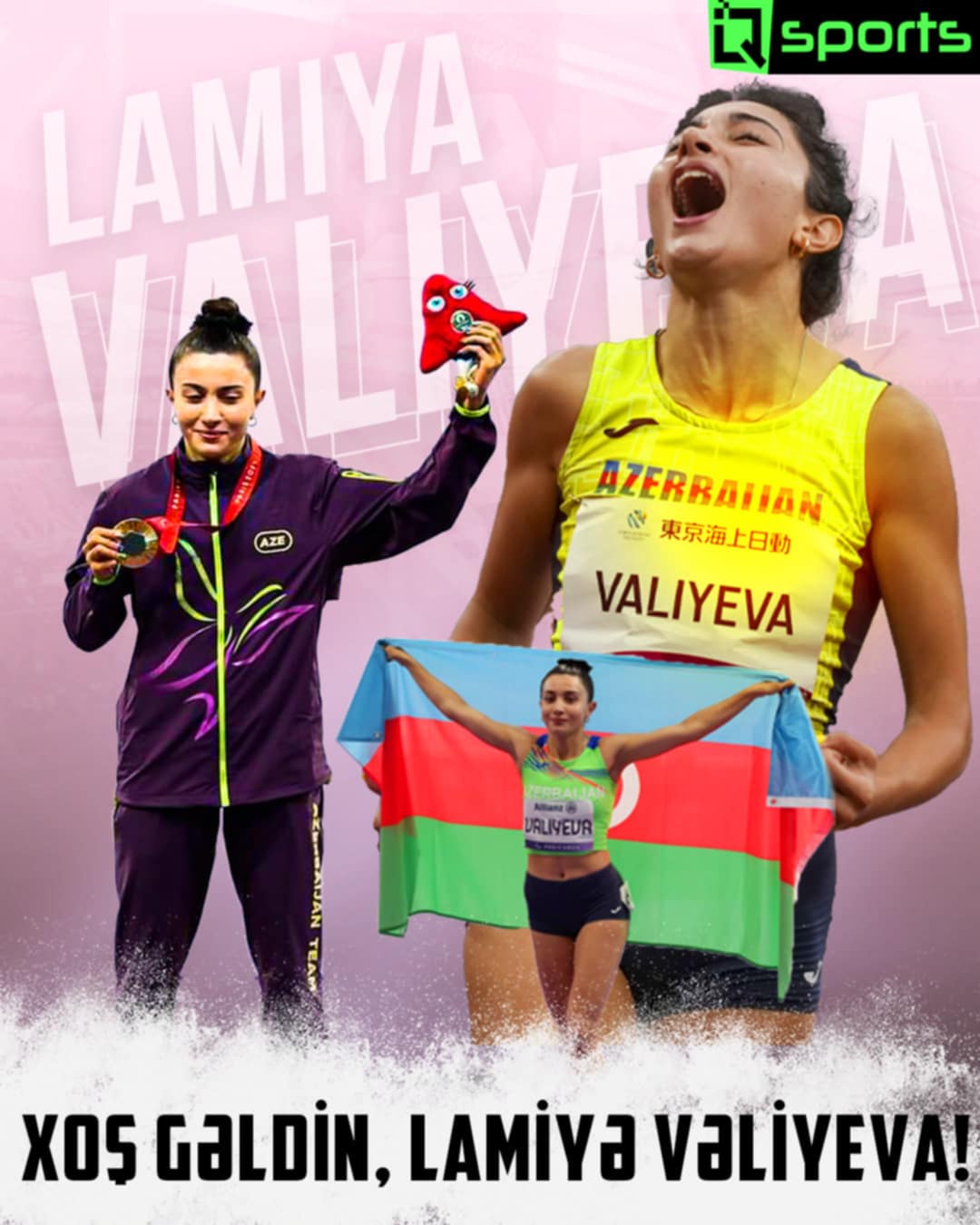 Lamiyə Vəliyeva “IQ Sports Agency” ilə işləyəcək