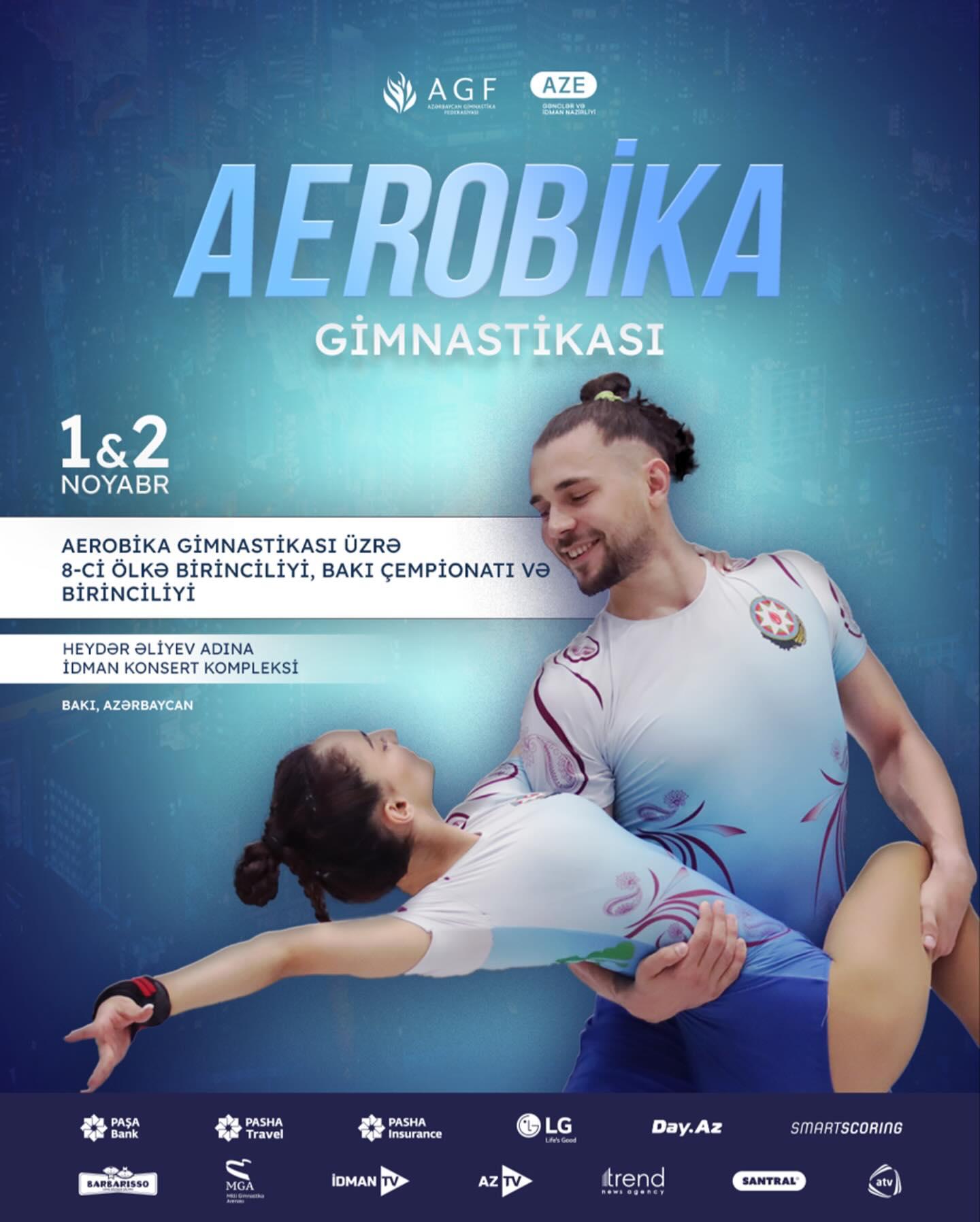 Azərbaycan birinciliyi keçiriləcək - Aerobika gimnastikası üzrə