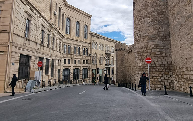 Bakıda bu küçəyə giriş artıq qadağan edildi - FOTO