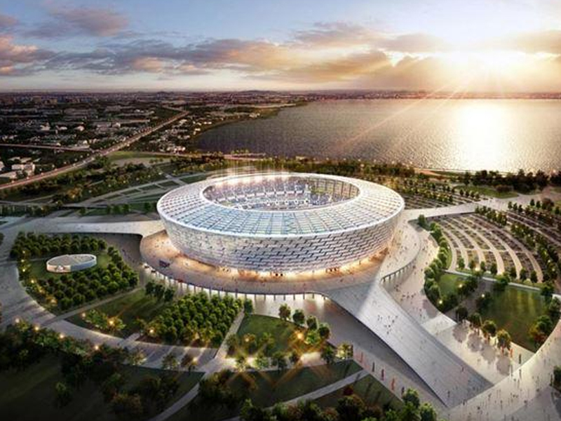 Bakıda ən böyük stadionun ərazisi bu tarixdə tam istifadəyə veriləcək