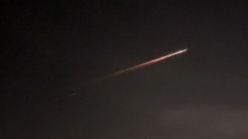 Azərbaycan səmasında meteor müşahidə olundu - FOTO