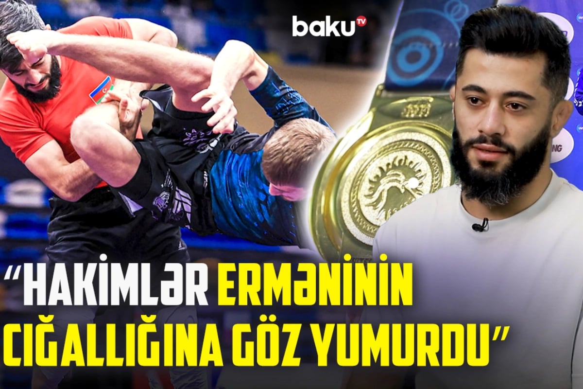 Dünya çempionu: "Erməninin cığallığına göz yumurdular" - VİDEO