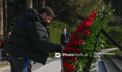 Messi Ulu Öndər Heydər Əliyevin xatirəsini andı -