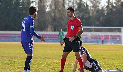 İki qonşu rayonun futbol oyununda gərgin anlar -