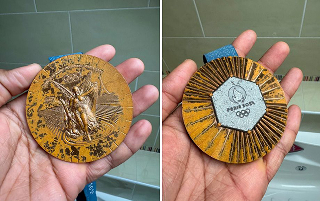 Parisdə qazandığı Olimpiya medalı 4 aya bərbad vəziyyətə düşdü