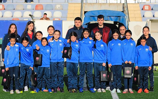 İspaniyalı "Sabah"ın qızlardan ibarət komandasına diqqət göstərdi - FOTOLAR