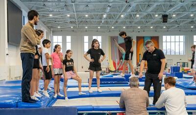 Avropa Gimnastikasının rəsmisi Bakıda seminar keçdi -