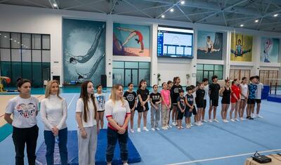 Avropa Gimnastikasının rəsmisi Bakıda seminar keçdi -