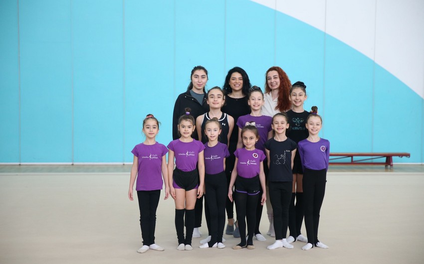 Türkiyənin bədii gimnastları Bakıda təlim-məşq toplanışında iştirak etdi