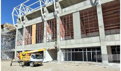 Azərbaycanda yeni tikilən möhtəşəm stadiondan ən yeni