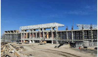 Azərbaycanda yeni tikilən möhtəşəm stadiondan ən yeni