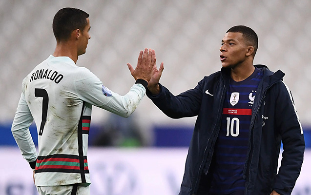 Dünyanın ən yaxşı hücumçularının siyahısı - Mbappe 1-ci, Ronaldo 13-cüdür